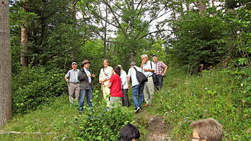 Fahnenweihe im Bernecktal