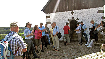 Fahnenweihe im Bernecktal
