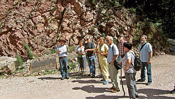 Fahnenweihe im Bernecktal