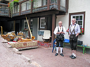 Fahnenweihe im Bernecktal