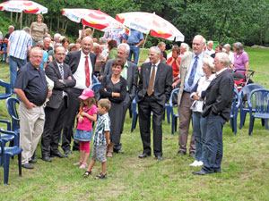 Fahnenweihe im Bernecktal