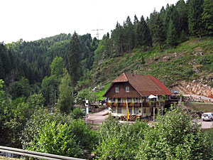 Holzmachen in der Berneck