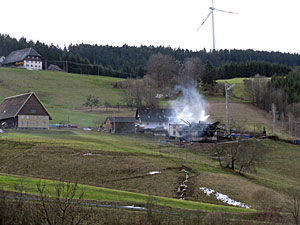 Brand am Schliefenbühl Brand am Schliefenbühl