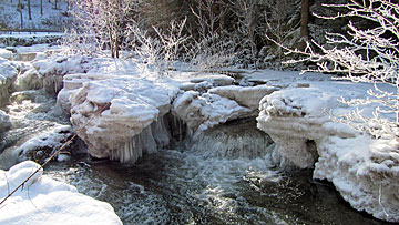 Eisiges Bernecktal