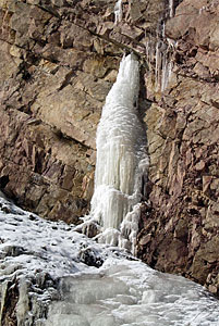 Eisiges Bernecktal