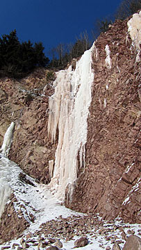 Eisiges Bernecktal