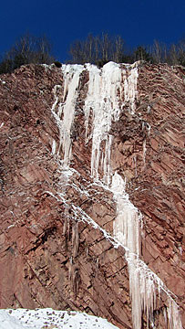 Eisiges Bernecktal