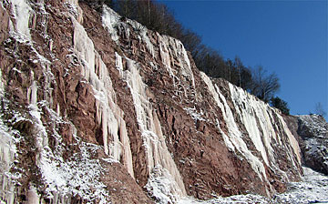 Eisiges Bernecktal