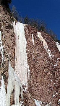 Eisiges Bernecktal