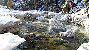 Eisiges Bernecktal