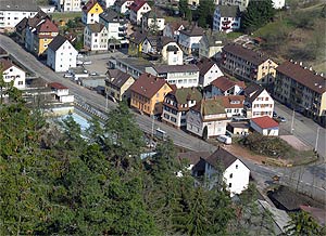 Freibad Schramberg vor dem Abriss