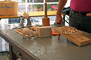 Holztag im Heimathaus