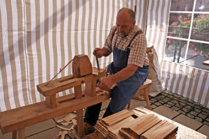 Holztag im Heimathaus
