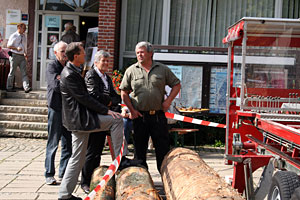 Holztag im Heimathaus