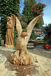 Holztag im Heimathaus