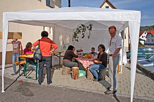 Holztag im Heimathaus