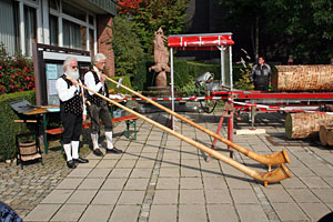 Holztag im Heimathaus