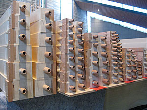 Neue Orgel wird aufgebaut