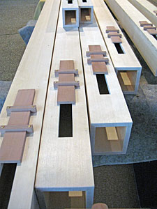 Neue Orgel wird aufgebaut