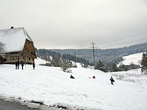 Winter im Herbst