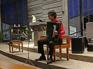 Kirchenkonzert des Akkordeonorchesters