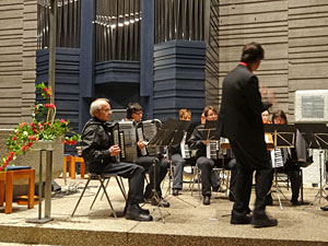 Kirchenkonzert des Akkordeonorchesters
