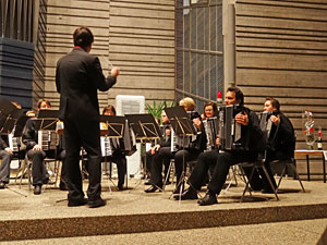 Kirchenkonzert des Akkordeonorchesters