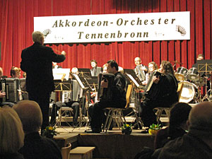 Konzert des Akkordeonorchesters