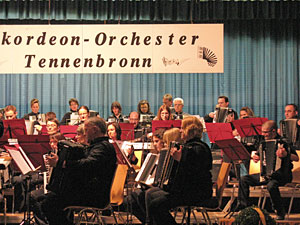 Konzert des Akkordeonorchesters