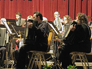 Konzert des Akkordeonorchesters