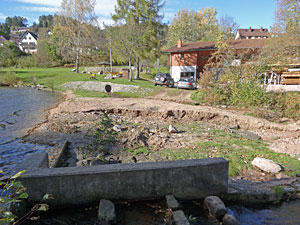 Bauarbeiten in Tennenbronn