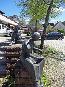Dorfplatz neu gestaltet