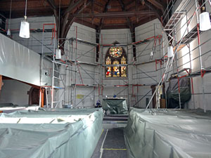 Renovierung Evangelische Kirche
