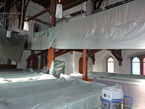 Renovierung Evangelische Kirche
