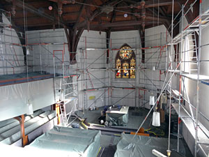 Renovierung Evangelische Kirche