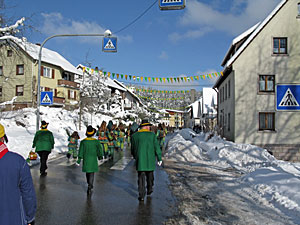 Fasnetsumzug in Tennenbronn  2013