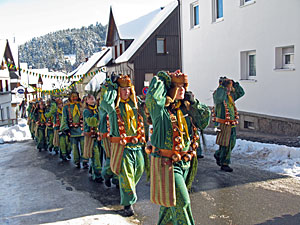 Fasnetsumzug in Tennenbronn  2013