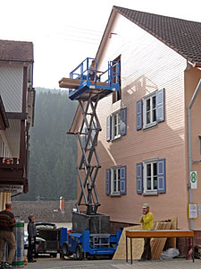 Arbeitseinsatz im Heimathaus Arbeitseinsatz im Heimathaus