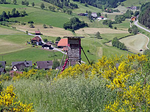 Hochsitz in Pink