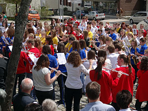 Massenchor 50 Jahre Jugendkapelle Frohsinn