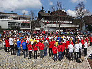 Massenchor 50 Jahre Jugendkapelle Frohsinn