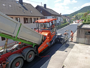 Bauarbeiten in der Lwenstrae