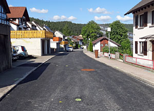 Bauarbeiten in der Löwenstraße