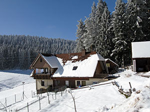 Winter im Dobel, Schwarzenbach, Windkapf und Oehle