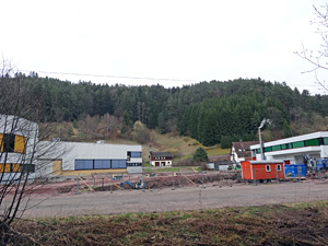 Baustelle bei Bruker Gnter