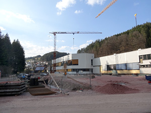 Baustelle bei Bruker Gnter
