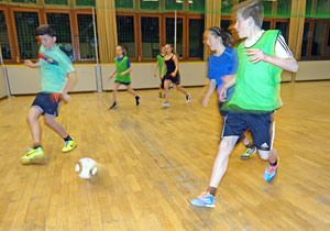 Intnernes Hallenturnier des Fuballvereins