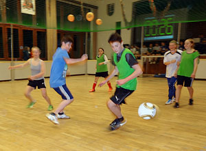 Intnernes Hallenturnier des Fuballvereins
