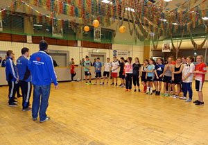 Intnernes Hallenturnier des Fuballvereins