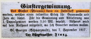 Heimathaus Ausstellung Erster Weltkrieg